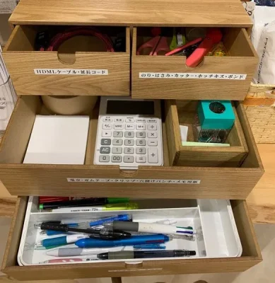 文房具、ケーブル - レンタルルームすみよし レンタルルームすみよし 木の香りのお部屋の室内の写真
